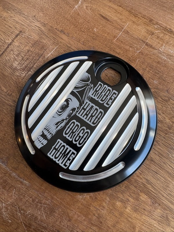 Billet Aluminum Ride Hard Fuel Door