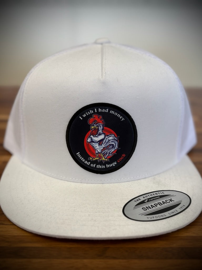 Huge Cock Flat Bill Hat