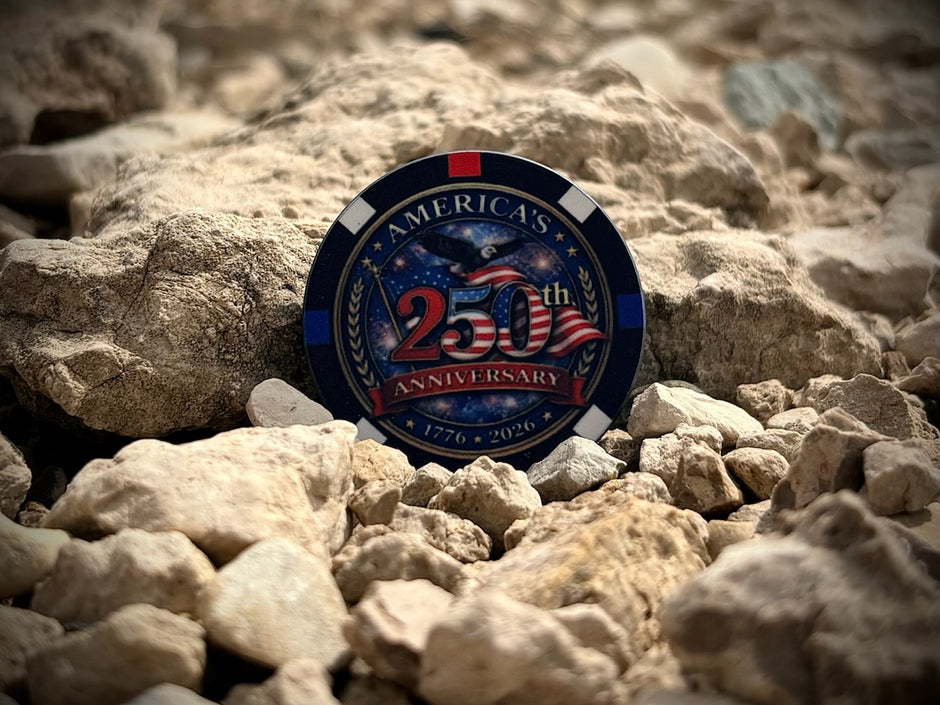 America's 250th Anniversary Poker Chip