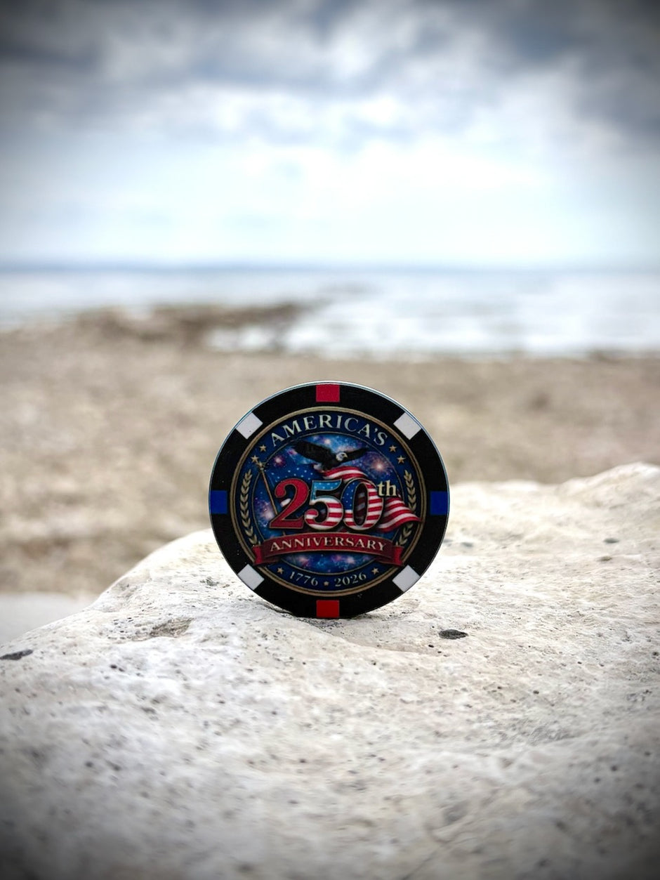 America's 250th Anniversary Poker Chip