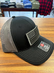 American Flag Patch Snapback Hat