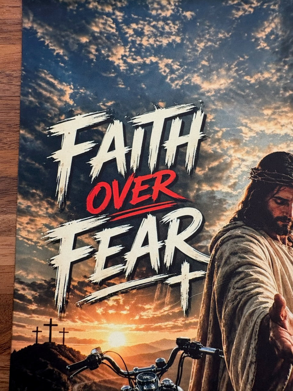 Faith Over Fear Saddlebag Tethers – Harley Touring