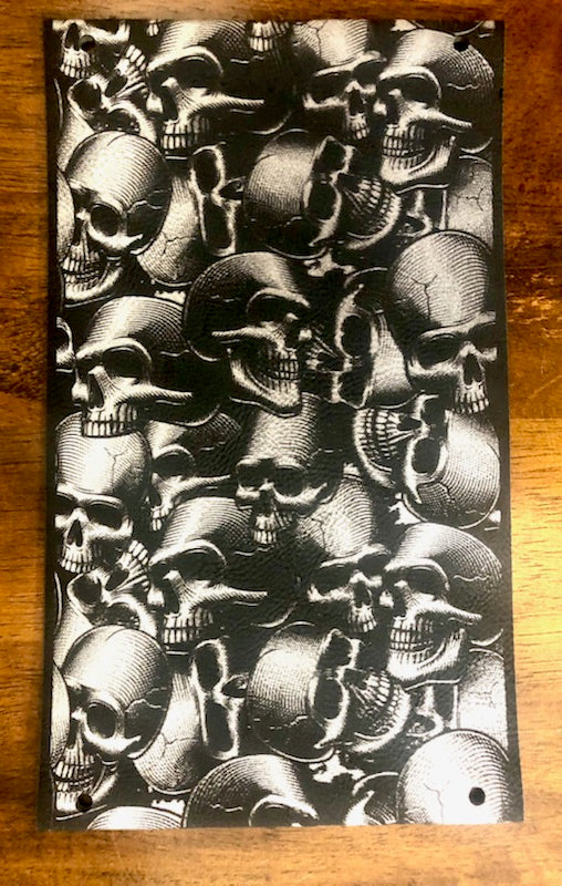Full Skull Saddlebag Tethers for Harley Touring
