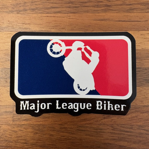 Major League Biker Decal