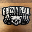 Grizzly Peak Customs Bear Decal