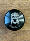 Plead the 2nd Smooth Black Front Axle Nut Covers for Harley Davidson Motorcycles