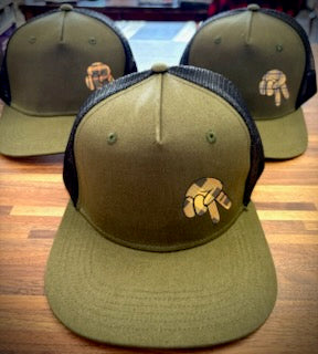 Plaid Series Biker Wave Flat Bill Snapback