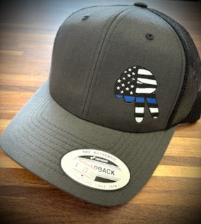 Thin Blue Line Trucker Hat