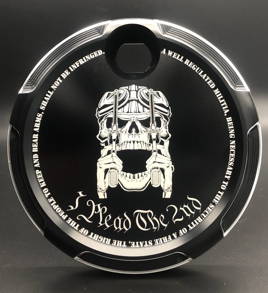 Second Amendment Fuel Door for 2008 and Up Harley Touring Models