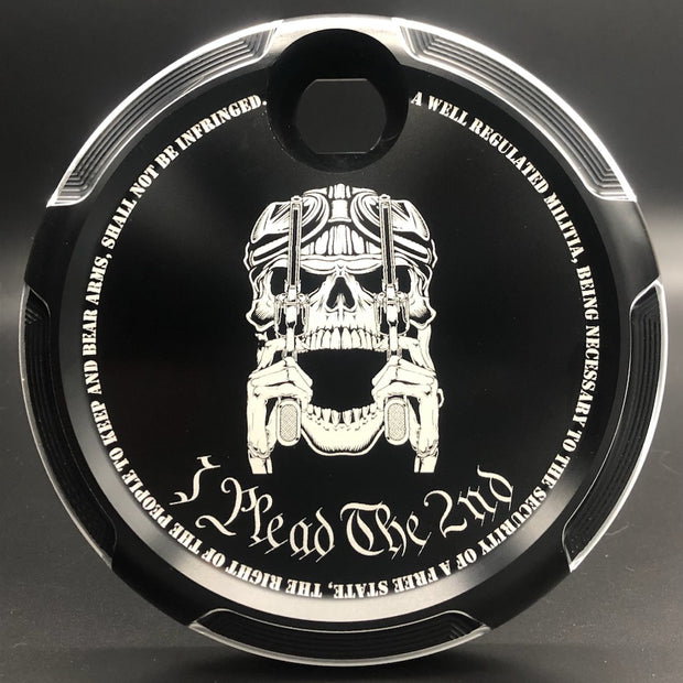 Second Amendment Fuel Door for 2008 and Up Harley Touring Models