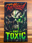 Tattooed and Toxic Saddlebag Tethers for Harley Touring Models