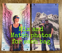 Custom Photo Saddlebag Tethers for Indian Chieftains, Challengers, Roadmasters, Pursuits